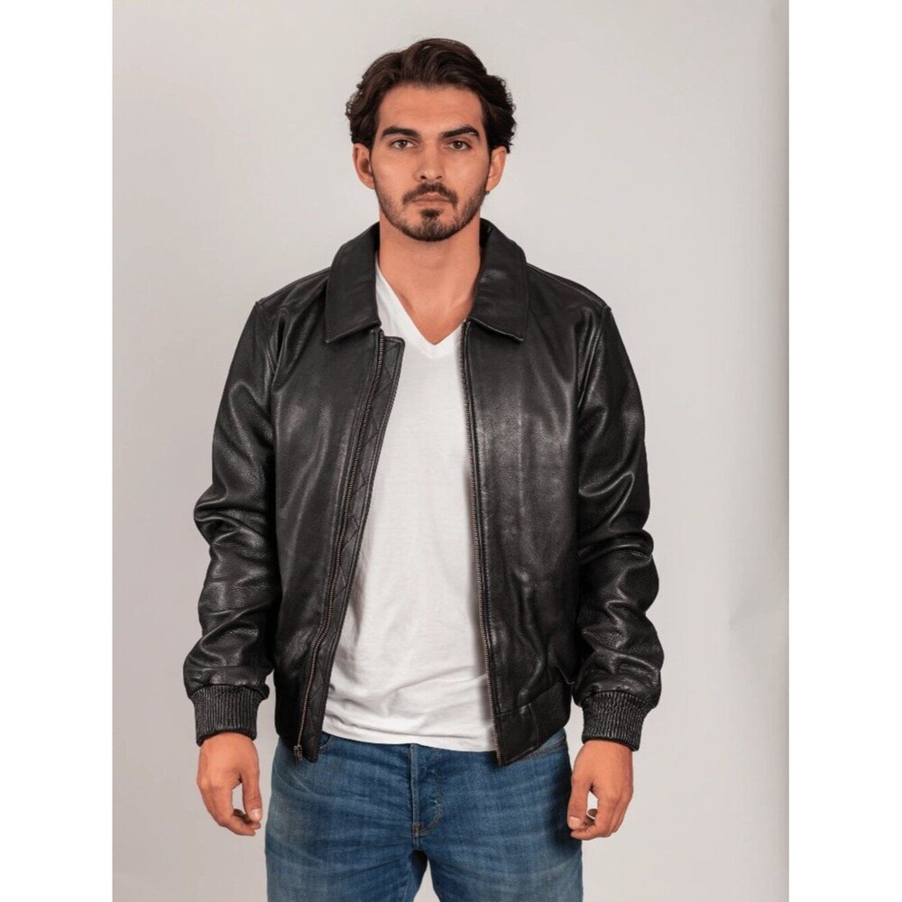 ToughThread Men's Fashion Leather Jacket